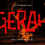 Gerah Font - Featured Image