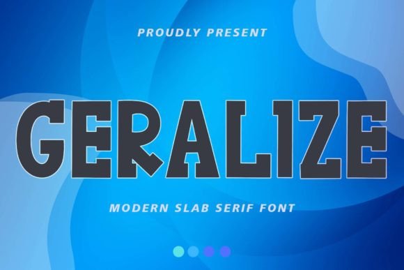Geralize Font - Featured Image