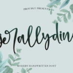 Gerallydine Font - Featured Image