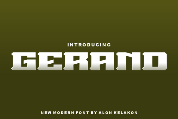 Gerand Font - Featured Image