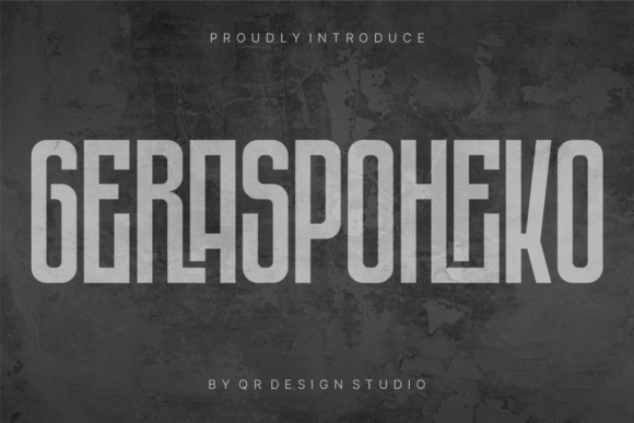 Geraspoheko Font - Featured Image