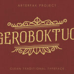 Geroboktuo Font - Featured Image