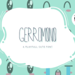 Gerromono Font - Featured Image