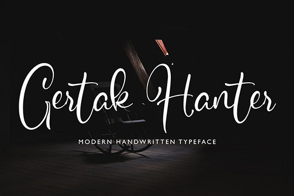 Gertak Hanter Font - Featured Image