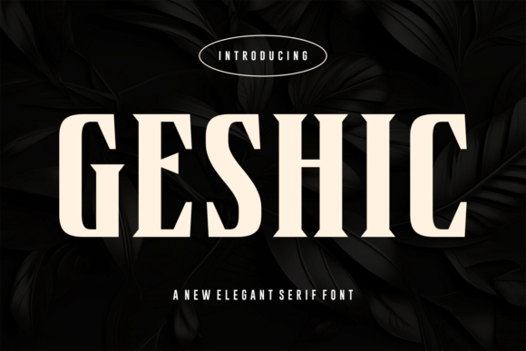 Geshic Font - Featured Image
