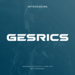 Gesrics Font - Featured Image