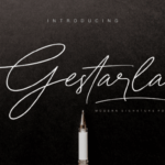 Gestarla Font - Featured Image
