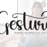 Gesture Font - Featured Image