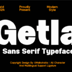 Getla Font - Featured Image