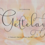 Gettelay Font - Featured Image