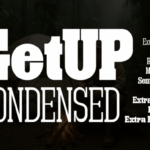 Getup Condensed Font - Featured Image