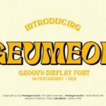 Geumeon Groovy Display Font - Featured Image