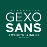 Gexo Sans Font - Featured Image