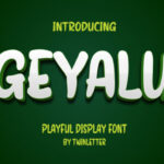 Geyalu Font - Featured Image