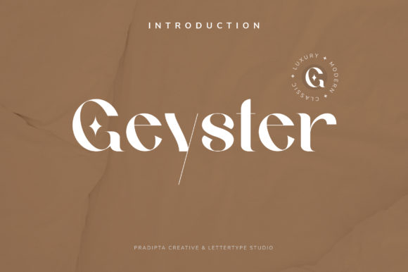 Geyster Font - Featured Image