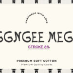 Ggngee Mega Font - Featured Image