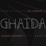 Ghaida Font - Featured Image