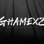 Ghamexz Font - Featured Image