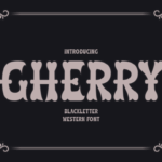Gherry Font - Featured Image