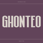 Ghonteo Font - Featured Image