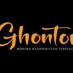 Ghontor Font - Featured Image