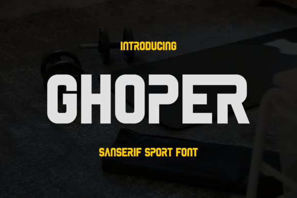 Ghoper Font - Featured Image