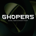 Ghopers Font - Featured Image