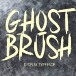Ghost Brush Font - Featured Image