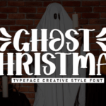 Ghost Christmas Font - Featured Image
