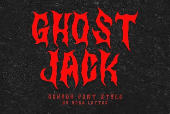 Ghost Jack Font - Featured Image