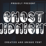 Ghost Midnight Font - Featured Image