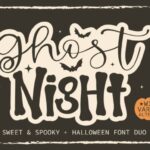 Ghost Night Font - Featured Image