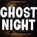 Ghost Night Font - Featured Image