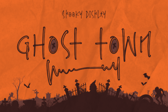 Ghost Town Font - Featured Image