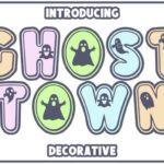 Ghost Town Font - Featured Image