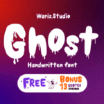 Ghost & Halloween Quotes Bundle Font - Featured Image