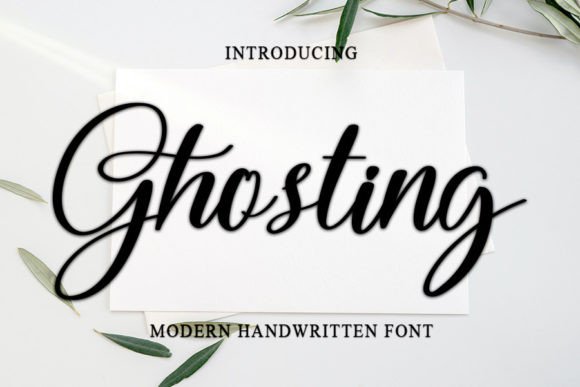 Ghosting Font - Featured Image