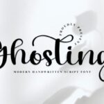 Ghosting Font - Featured Image