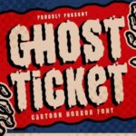 Ghostticket Regular Font - Featured Image