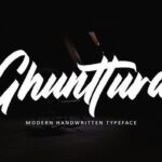 Ghunttura Font - Featured Image