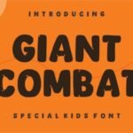 Giant Combat Font - Featured Image