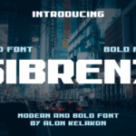Gibrenz Font - Featured Image