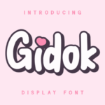 Gidok Font - Featured Image