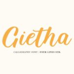 Gietha Font - Featured Image