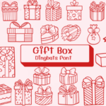 Gift Box Font - Featured Image