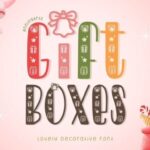 Gift Boxes Font - Featured Image