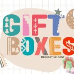 Gift Boxes Font - Featured Image