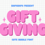 Gift Giving Font - Featured Image