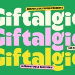 Giftalgic Font - Featured Image