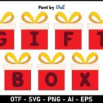Giftbox Font - Featured Image